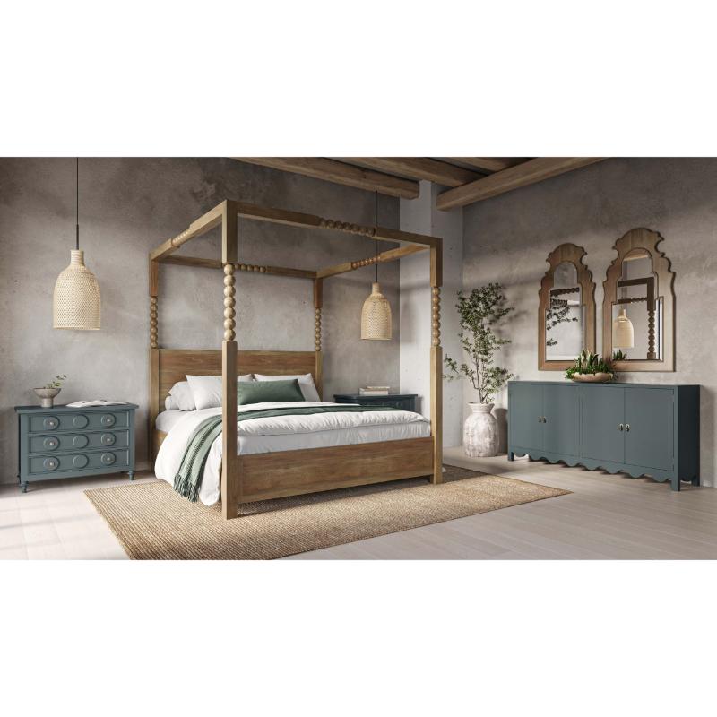 Laguna 3 Drawer Bedside Table 28483 床頭櫃 圖2