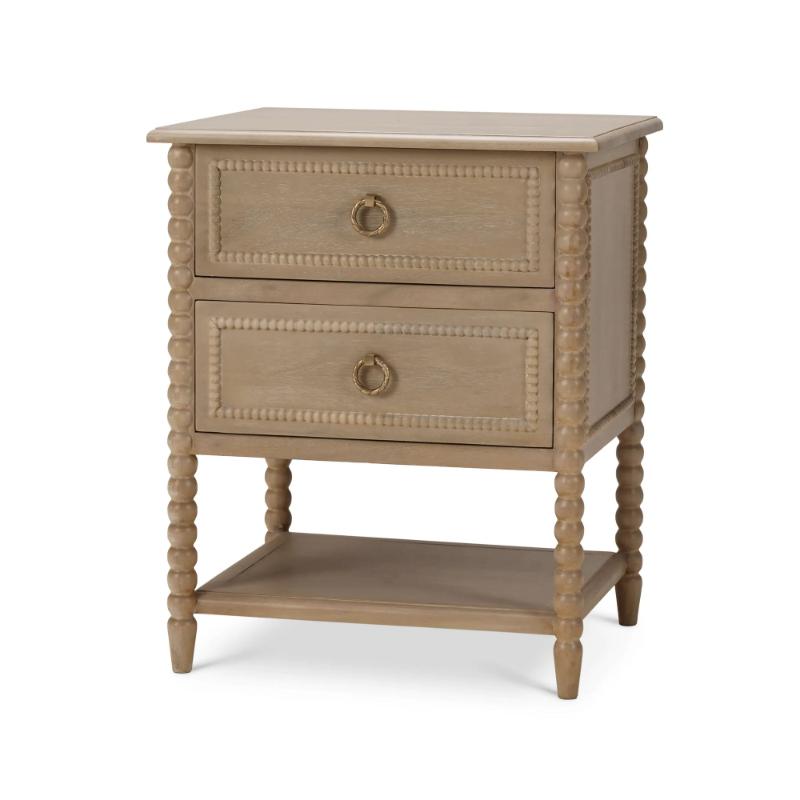 Cholet 2 Drawer Bedside Table w/ Shelf 28423 床頭櫃 圖4