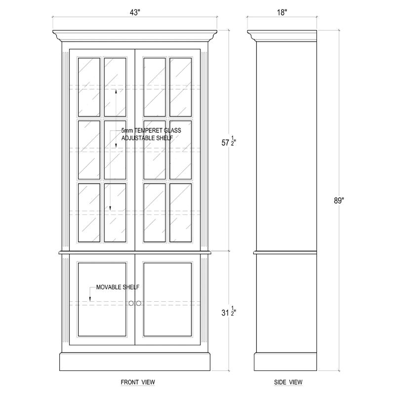 Walton Display Cabinet 26057 展示櫃 圖6