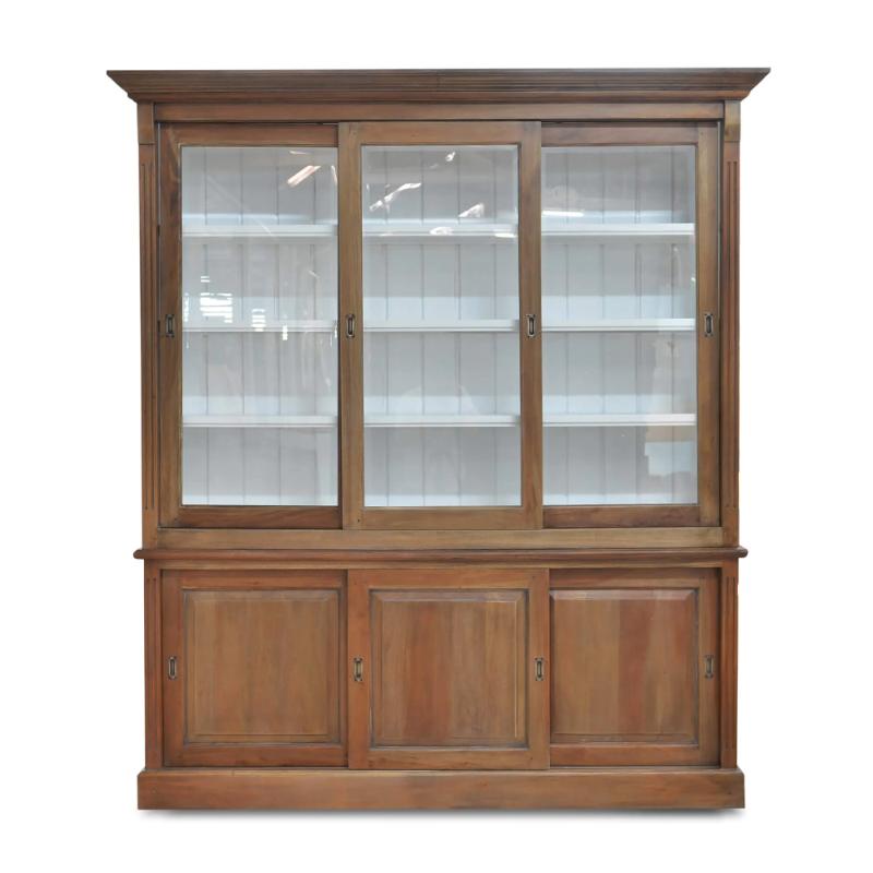 Hudson 88 Bookcase w/ 3 Sliding Doors 25975 展示櫃 圖2