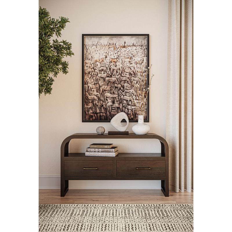Vannes Console Table w/ 2 Drawers 28527 玄關櫃